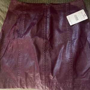 Free people mini skirt (originally $60)